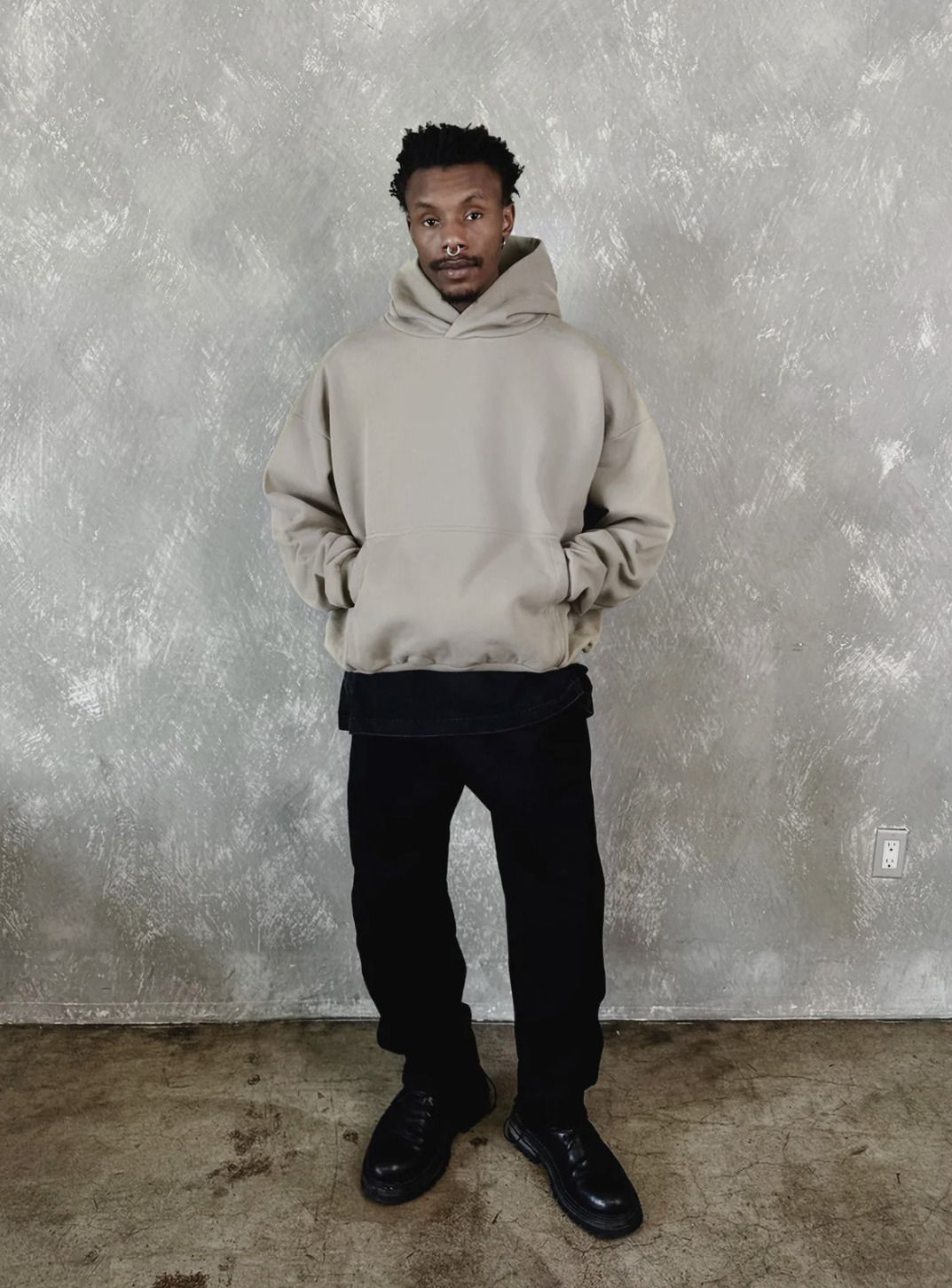 MADE IN LOS ANGELES | TIER-ONE PRIMEWEIGHT DESIGNER HOODIE - STONEHENGE [T1PW]