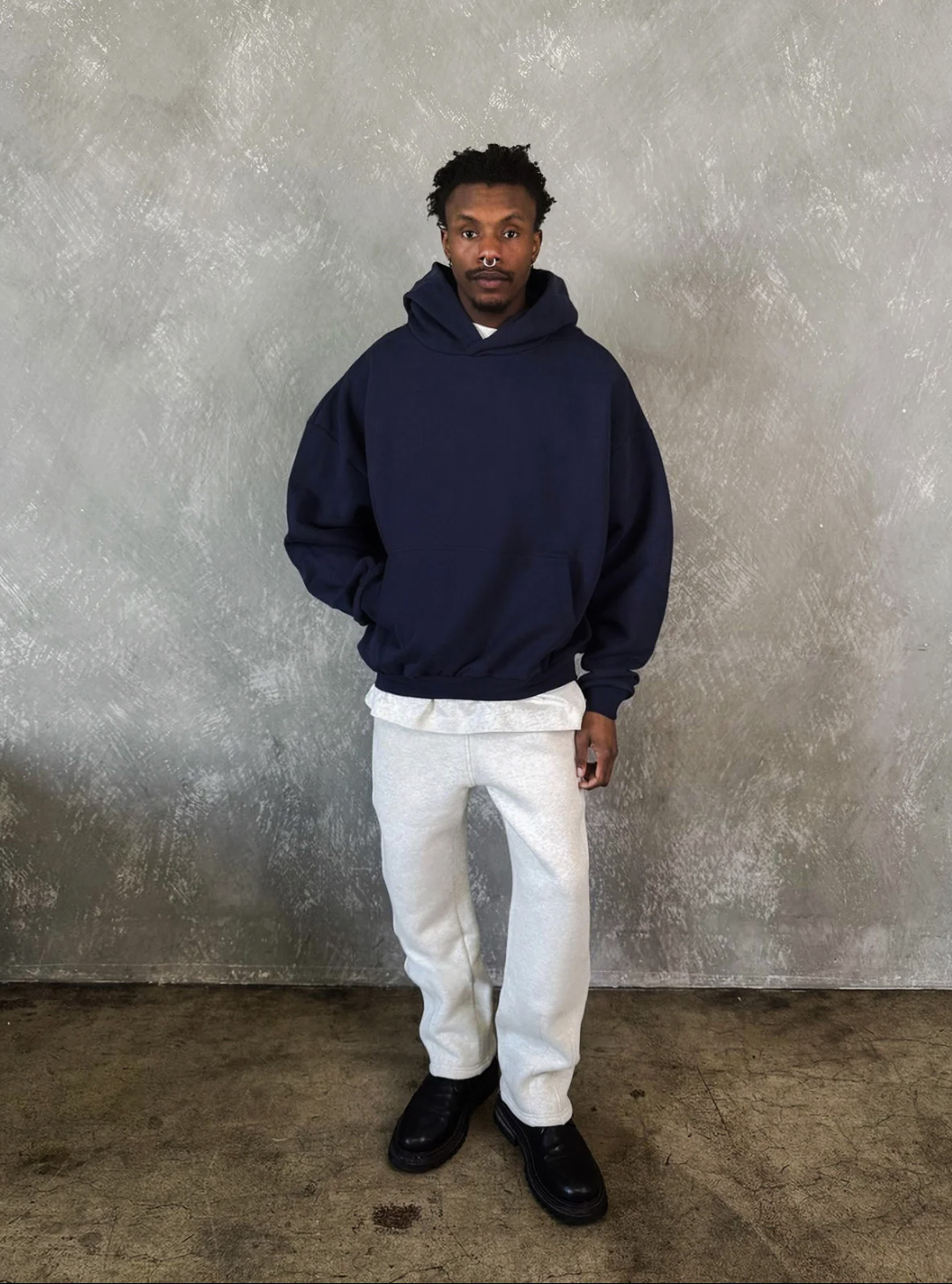 MADE IN LOS ANGELES | TIER-ONE PRIMEWEIGHT DESIGNER HOODIE - YALE BLUE [T1PW]